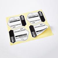 Buy cheap OEM Silk Screen Vinyl Packaging Sticker Labels Adhesive Waterproof product