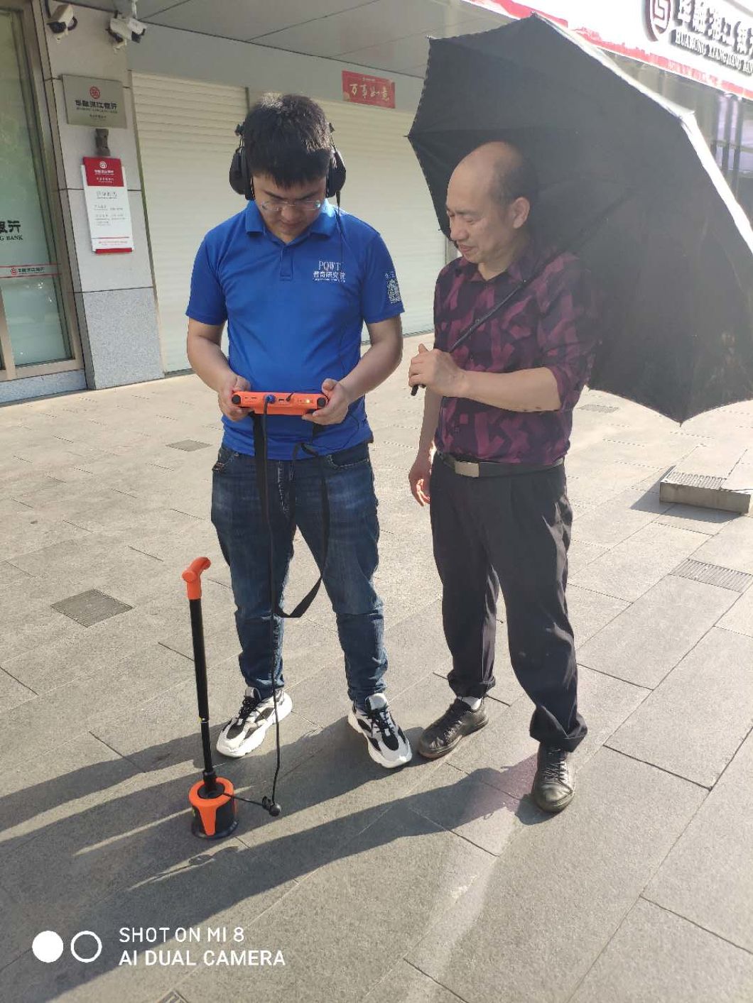 Pqwt-2000 Underground 5 Meter Depth Measurement Water Pipe Leak Detector Water Pipe Leakage Detector