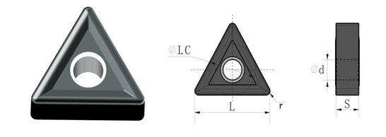 Stable cutting performance with tungsten carbide inserts for cnc metal lathe tools