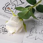 Simulated rose wedding living room decoration items and photo props