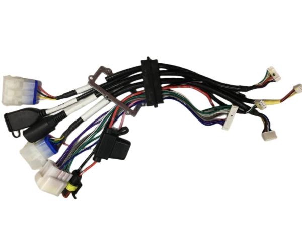 Buy cheap Round Electronic Wire Harness Pure Copper Car Stereo Connectors from wholesalers