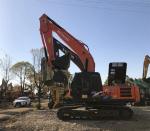 Good condition Second-hand 19400KG Orange Hitachi Excavator Zx200 with ISUZU AA