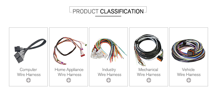Auto Horn OEM ODM Automotive ECU Plug Cable Assembly for Electronic Wire Harnesses