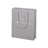 Buy cheap Offset Printing Grey Gift Paper Bags Shopping Packaging With Cotton Rope Handle from wholesalers