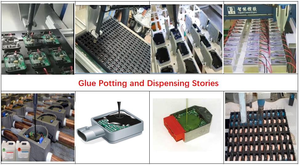 Customizable 1 1 10 1 Ratio Automatic Liquid Glue Dispenser Machine 10L Tank Capacity