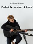 Lightweight 201g Studio Condenser Microphone For Online Teaching