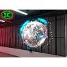 Buy cheap Transparent LED Screen Indoor P3.9-7.8 Full Color SMD Curved Led Video Wall Glass For Showcase from wholesalers