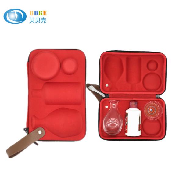 Buy cheap Protective Shockproof Custom EVA Case Carrying For Wine And Glass Bottles from wholesalers