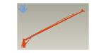 0.85t31m Electric Hydraulic Telescopic Boom Marine Crane For Offshore Service