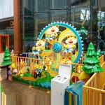 Stable Fairground Ferris Wheel , Little People Ferris Wheel With Tiger Cabin
