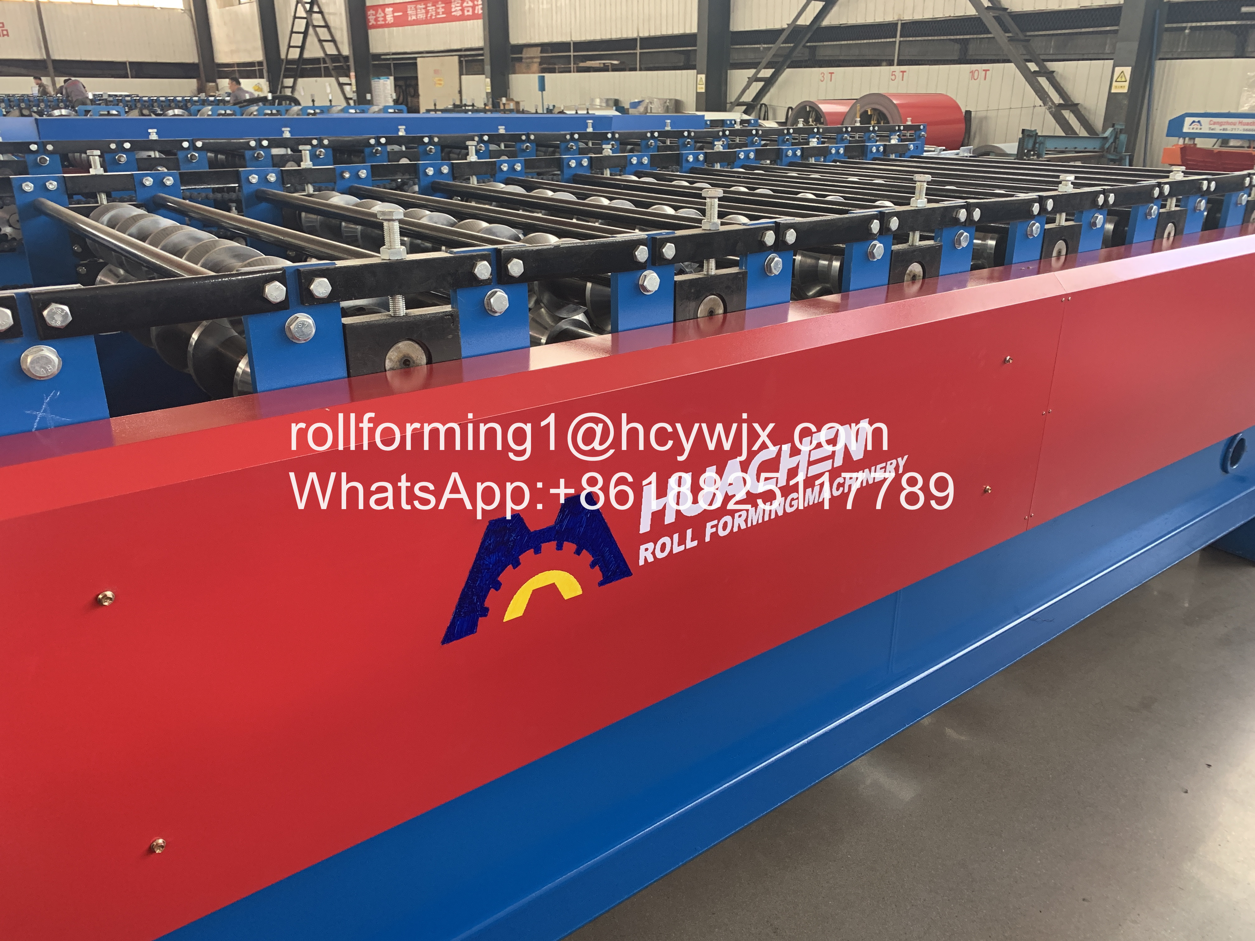 IBR Metal Roofing Double Layer Roll Forming Machine