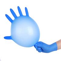 Buy cheap Anti Oil Disposable Poly Gloves , Medical Rubber Gloves Corrosive Resistance product