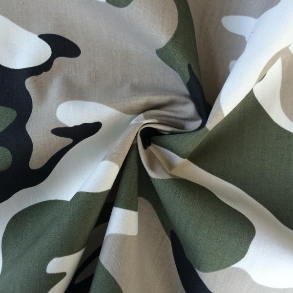 Buy cheap Polycotton Blend Camouflage Fabric TC Poplin Fabric Plain Weave 1/1 from wholesalers