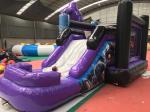 Marvel Superhero Inflatable Bounce House Combo Customized Size
