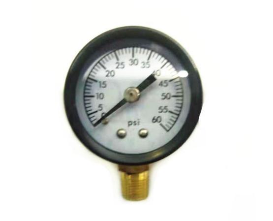 Buy cheap SS 1.5 Inch NPT 60psi Air Pressure Gauge M20*15 Thread from wholesalers