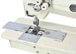 Twin Needle Vertical Hook 240V Needle Feed Sewing Machine