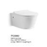 Buy cheap Rimless One Piece Wall Mounted Toilet Anti Scratch Easy Cleaning from wholesalers