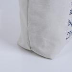 2017 New Design Custom 12OZ Organic Shopping Cotton Tote Bag