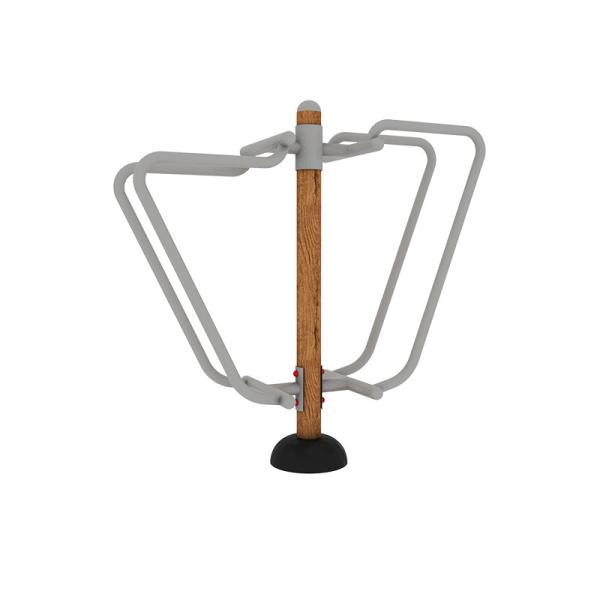 Buy cheap EN1176 Steel Pipe Outdoor Workout Equipment For Amusement Park from wholesalers