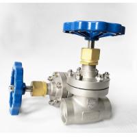 Buy cheap DN40 CryogenicStainless Steel Globe Valve Short Stem Cryogenic System product