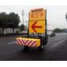 Buy cheap Crash Buffer Mobile Vehicle Barrier Electrostatic Spraying from wholesalers