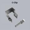 Buy cheap Metal Galvanized Grating Clips Stainless Steel M L Type Clamps from wholesalers