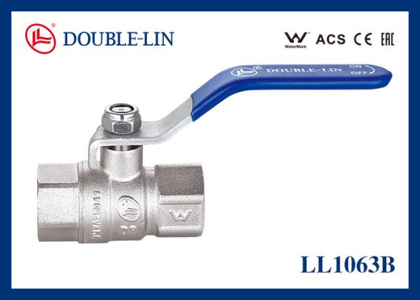 Buy cheap Female X Female Long Thread DZR 2 Inch Brass Ball Valve from wholesalers