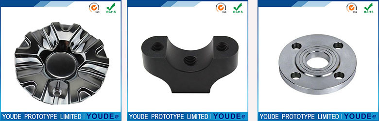 CNC Machining Rapid Prototyping Services Black Anodizing for Industrial Product