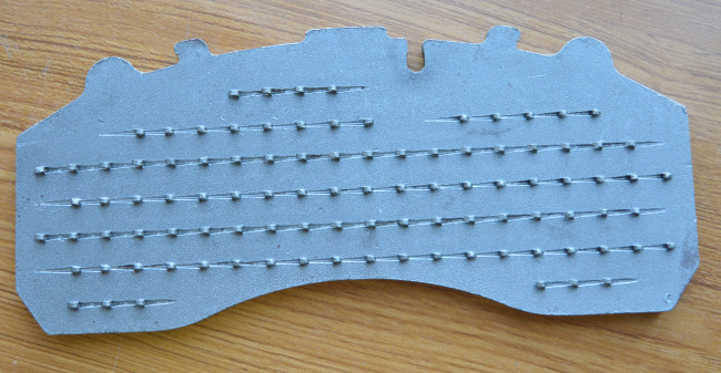 WVA Disc Brake Pads , Buses Brake Pads USA Green Test with Wheels