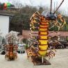 Buy cheap Well Treated Steel Frame Animatronic Centipede Giant Robotic Animals Waterproof from wholesalers