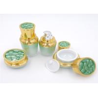 Buy cheap Luxury Matt Purple Diamond Face Cream Containers 15ml 30ml 50ml Acrylic Ball product