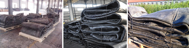 Ship / Vessel / Boat Lift Airbags , Rubber Pneumatic Air Lifting Bags OEM