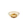Buy cheap Heirloom CZ Honey Quartz Ring 925 Sterling Silver For Women'S Wedding Jewelry from wholesalers