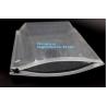 Buy cheap quad seal bottom and bottom load metallized film slider zipper packaging bag, Metal Zipper Printing PVC Slider Bags from wholesalers