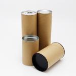 OEM Custom Design Biodegradable Foil Inner Paper Tube Can Packaging With Metal