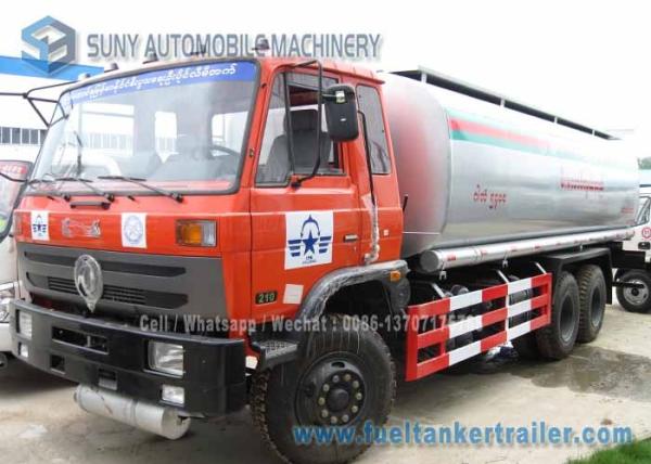 Buy cheap 10 Wheel Chemical Tanker Truck 20000 Litres Carbon Steel 210 hp Dongfeng from wholesalers
