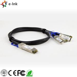 China 100G QSFP28 To 4x25G SFP28 DAC Sfp Direct Attach Cable Passive Copper Data Center Network on sale