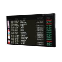 Buy cheap High Brightness Flight Information Display Impact Resistant Energy Saving product
