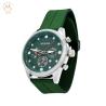 Buy cheap Big Dial Waterproof Siliver Bezel Colourful Silicone Strap Quartz Watch for Men and Women from wholesalers