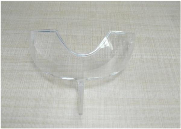 Buy cheap PC Material Molded Plastic Optics Eye Protection Shield Transparent Color from wholesalers