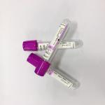 PET PP Lavender Top Blood Tube Non Toxic CE ISO 13485 Certificated