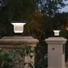 Buy cheap Weatherproof Solar Pillar Lamp Dusk To Dawn Post Light For Garage Backyard Patio from wholesalers