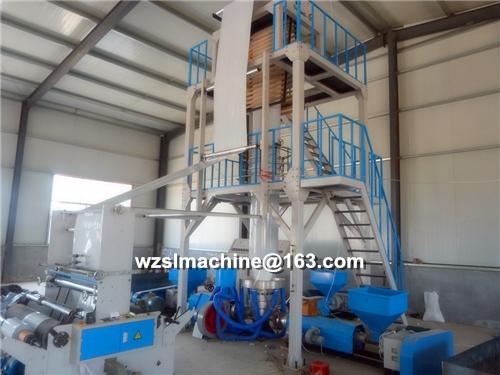 Buy cheap Three Layer Automatice Co-Extrusion Film Blowing Machine from wholesalers