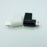 90 / 180 Degree Portable Rotation 3 Port Usb 2.0 Hub