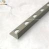Buy cheap 10mm Chrome L Shape Aluminium Trim Angle Edge Customized Color from wholesalers