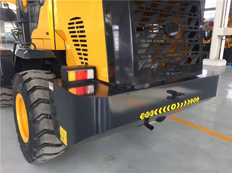 Overall Weight 3400kg SNSC Front End Loader 2 Ton With 6 Months Bucket Attachment