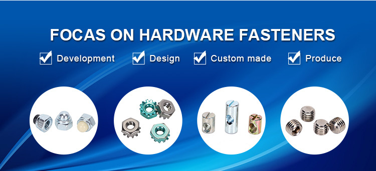 OEM Stainless Steel Locking Wing Nuts DIN 315 ISO 9001 Approved