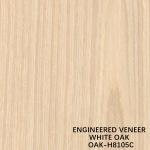 White Oak H8105C Man Made Crown Cut 3100mm Engineered Wood Veneer Popular For