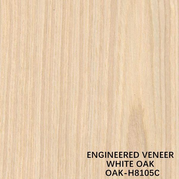 Buy cheap White Oak H8105C Man Made Crown Cut 3100mm Engineered Wood Veneer Popular For Doors from wholesalers