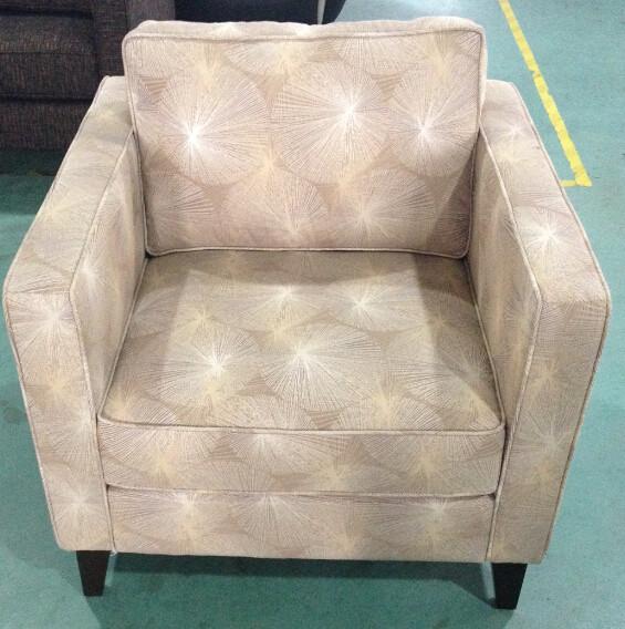 Buy cheap Hotel fabric lounge chair,single sofa LC-0006 from wholesalers